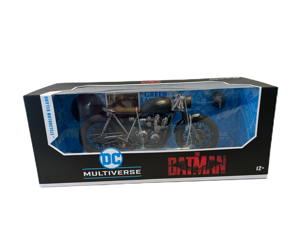 McFarlane 2022 DC Multiverse Drifter Motorcycle The Batman Vehicle 7" Scale