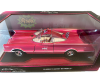 Jada 1:24 Pink Slips Classic TV Series Batmobile Diecast Vehicle 2024