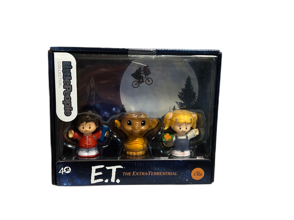 Fisher-Price Little People Collector E.T. The Extra-Terrestrial 40th Year Anniversary Figures 3-pack 2022
