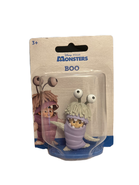 Monster Inc. Disney PIXAR 2019 Boo 2” Miniature Action Figure Figurine Cake Topper Mattel Micro Collection