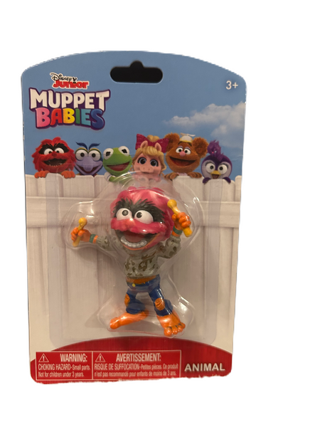 Muppet Babies Disney Junior Animal 2” Miniature Action Figure Figurine Cake Topper Just Play Micro Collection