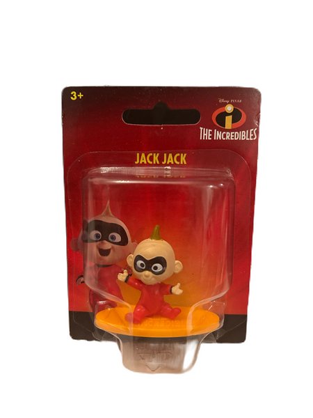 The Incredibles Disney PIXAR 2019 Jack Jack 2” Miniature Action Figure Figurine Cake Topper Mattel Micro Collection