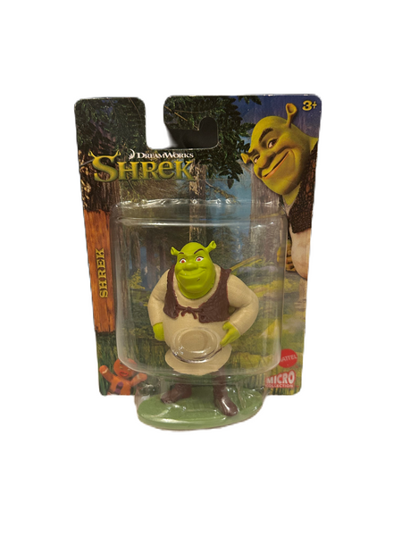 Shrek DreamWorks Shrek 2” Miniature Action Figure Figurine Cake Topper Mattel Micro Collection