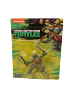 Teenage Mutant Ninja Turtles 2019 Leo Leonardo 2” Miniature Action Figure Figurine Cake Topper Playmates Micro Collection TMNT