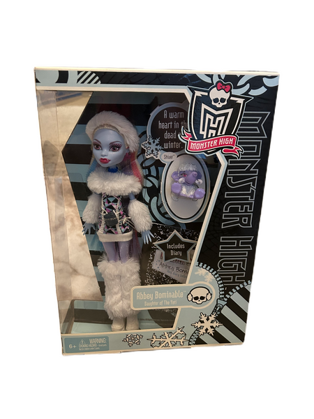 Monster High 1st Wave Edition, 2011 Abbey Bominable, Daughter of The Yeti, Mattel