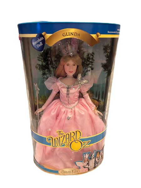 The Wizard of Oz 2002 Glinda Porcelain Keepsake 14” Doll, The Brass Key Keepsakes