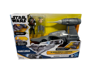STAR WARS Epic Hero Series The Mandalorian's N-1 Starfighter Ship, 4-Inch Scale Grogu & Mandalorian Action Figures, Toys for Boys & Girls Ages 4+ New