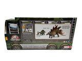 Jurassic World HHK91 A New Age Legacy Collection Dr Sarah Harding with Large and Small Stegosaurus Dinosaur, Authentic and Articulated Figures, Age 4+ New in package