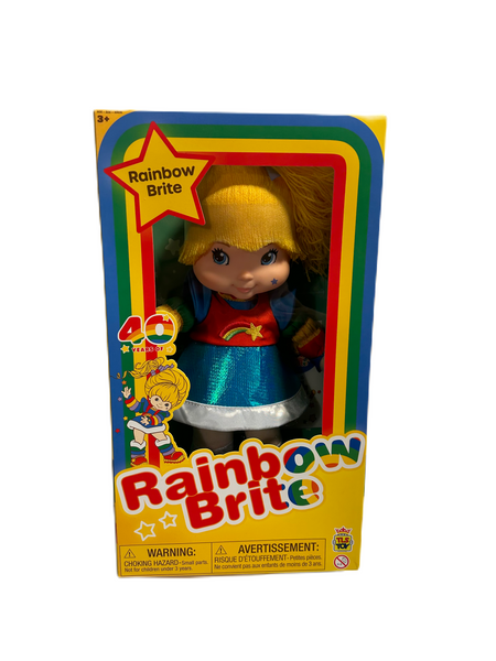Rainbow Brite 12" Threaded Hair Plush Doll, Children Ages 3+ New in Package