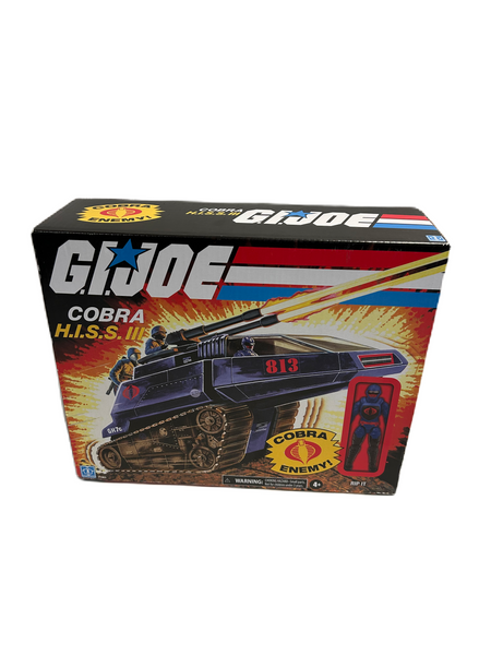 G.I. Joe: Retro Collection Cobra H.I.S.S. III Kids Toy Action Figure for Boys and Girls (4”) New in Package