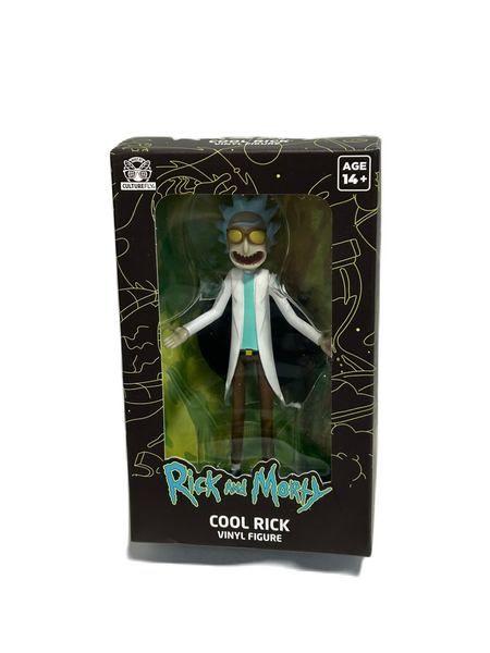 Rick and Morty Cool Rick 4.5" Collectible Vinyl Figure 2024 MIB Culture Fly New in Package