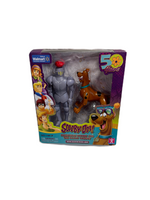 Scooby-Doo! 50th Anniversary Twin Figure Pack Exclusive - Frightface Scooby and The Black Knight New in Package