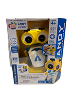 Thames & Kosmos Andy: The Code & Play Robot | Screen-Free Coding & Robotics Kit for Ages 4+ | Pre-Built Robot w/Intuitive Buttons for Preschoolers to Start Programming! | No Smart Device Required New in Package