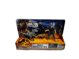 Jurassic World Dominion Human and Dino Pack, Owen & Velociraptor Beta Action Figure Toys New in Package