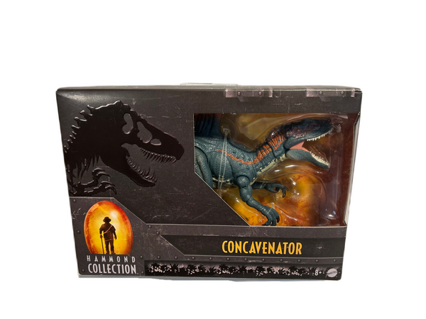 Mattel Jurassic World Fallen Kingdom Hammond Collection Dinosaur Action Figure, Concavenator Dino Toy with Deluxe Articulation, 12 Iches Long New in Package