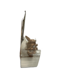Crash Bandicoot Thumbs Up Bronze 2.5” Collectible Figurine New in Package