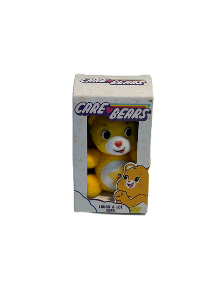 Care Bears Micro Yellow Plushie 3” Laugh-A-Lot Bear New in Package