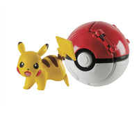 Pokémon on Throw ‘N’ Pop Poke Ball With Pikachu Figure 2016 TOMY Poké Ball Pops Open! 
atoystoreonelmstreet.com