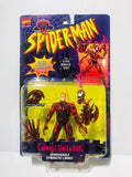 1995 Spider-Man Carnage Unleashed Action Figure – Toy Biz Marvel with Removable Symbiotic Limbs